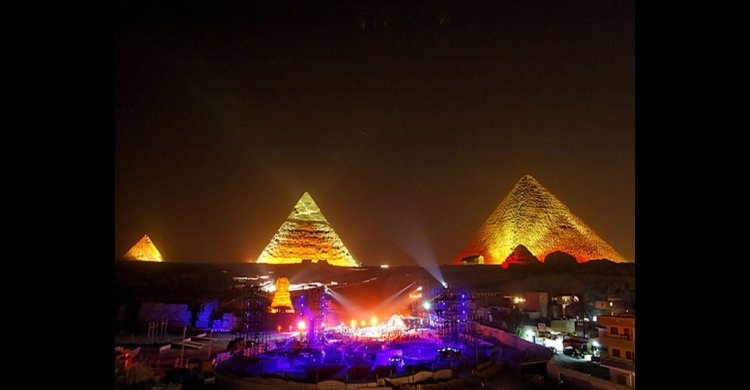 Sound & Light Show at Giza Pyramids