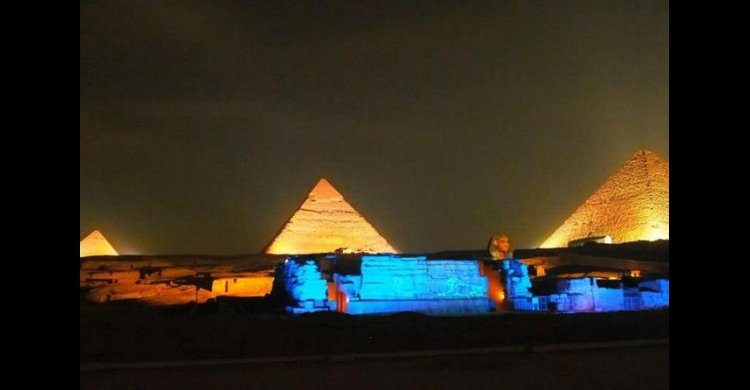 Sound & Light Show at Giza Pyramids